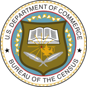 A seal of the bureau of census