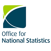 A logo of the office for national statistics