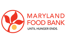 A logo for maryland food bank.