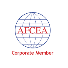 A logo of the company arcea.