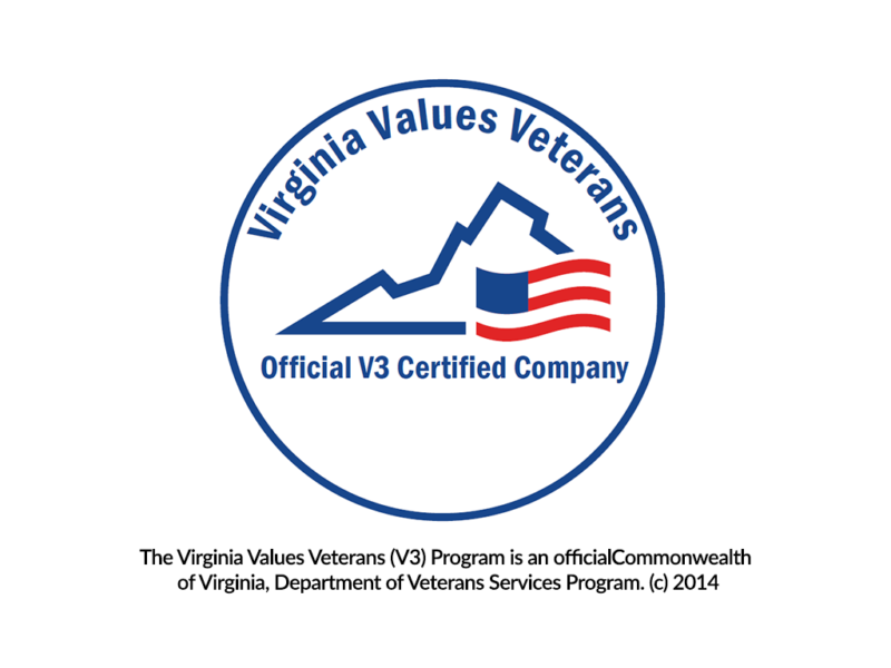 A logo for the virginia values veterans program.