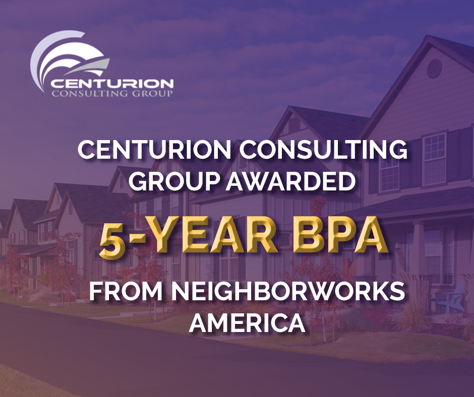 Centurion Consulting Group awarded 5-year BPA for NeighborWorks America